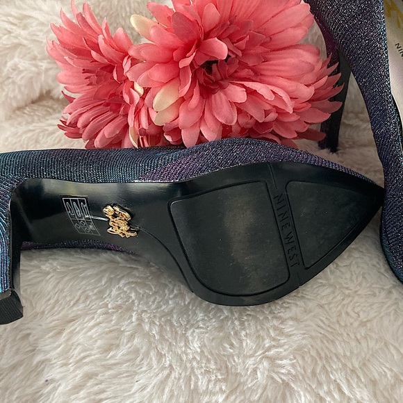 Nine West - Love Envy Sparkle Heel Sz. 7.5 - Picture 5 of 10